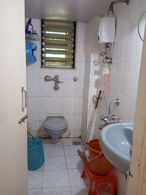 Bathroom in 2 BHK Apartment at Bandra West – for Rent