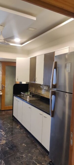 Kitchen in 2.5 BHK Apartment at DB Orchid Woods, Goregaon East – for Rent