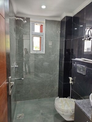 Bathroom in 3 BHK Builder Floor at Ansal Sushant Apartments, Sushant Lok I – for Sale