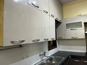 Kitchen in 3 BHK Builder Floor at Ansal Sushant Apartments, Sushant Lok I – for Sale