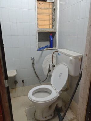 Bathroom in 1 BHK Apartment at Gokuldham Complex, Goregaon East – for Rent