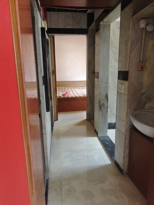 Building Lobby in 1 BHK Apartment at Gokuldham Complex, Goregaon East – for Rent