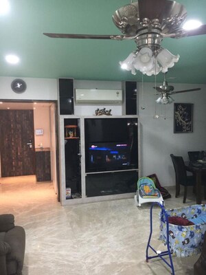 Living Room in 4 BHK Apartment at DB Orchid Woods, Goregaon East – for Rent