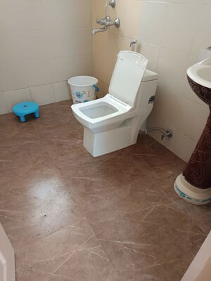 Bathroom in 3 BHK Apartment at NK Sharma Savitry Greens, Lohgarh – for Rent