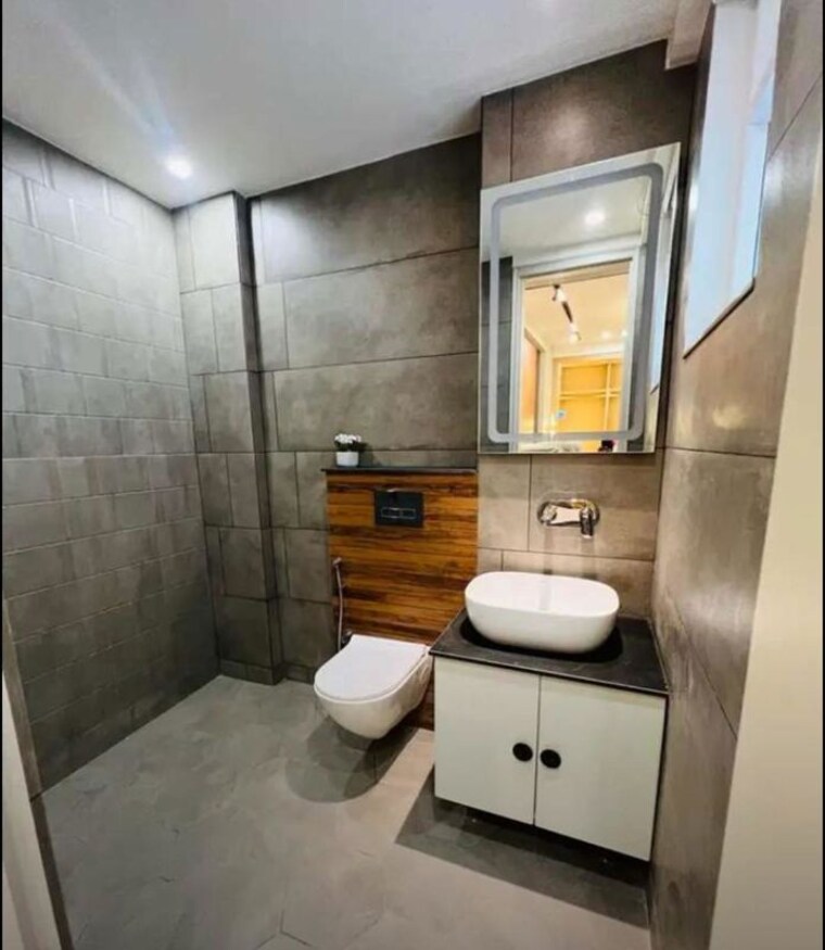 Kitchen, allwin-el-spazia 3 Bedroom 1600 Sq.Ft. Apartment In Sanauli Zirakpur 10273721