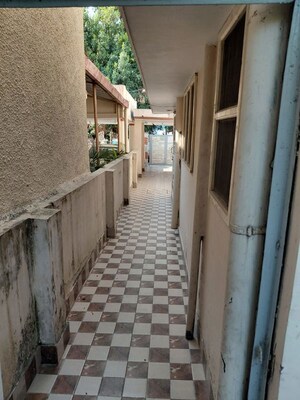 Balcony in 1 RK Independent House at Chakarata Road – for Rent