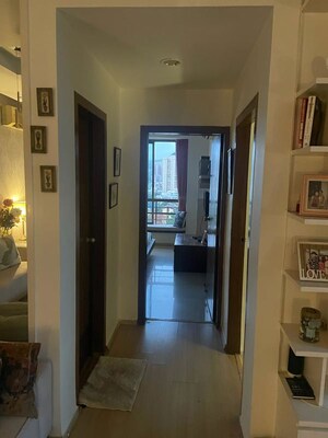 Living Room in 2.5 BHK Apartment at Oberoi Realty Woods, Goregaon East – for Rent