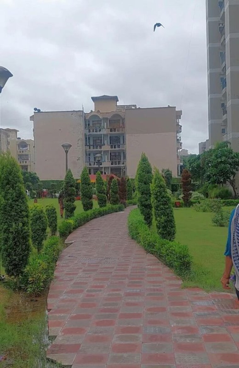 Garden, nk-sharma-savitry-greens 2 Bedroom 1000 Sq.Ft. Apartment In Lohgarh Zirakpur 10273934