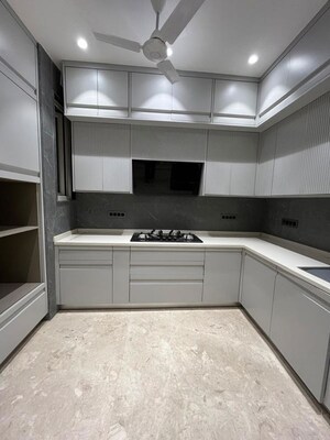 Kitchen in 3 BHK Builder Floor at Greater Kailash I – for Sale