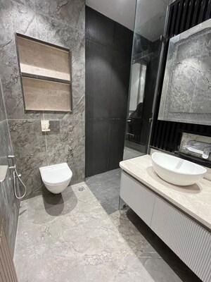 Bathroom in 3 BHK Builder Floor at Greater Kailash I – for Sale