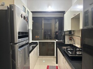 Kitchen in 1 BHK Apartment at Hyde Park CHS, Kharghar – for Rent