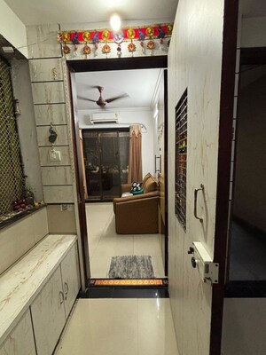 Kitchen in 1 BHK Apartment at Hyde Park CHS, Kharghar – for Rent