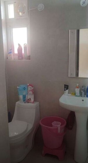 Bathroom in 2 BHK Apartment at Omega Windsor Greens, Faizabad Road – for Rent