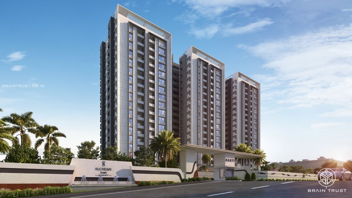 3 BHK 1342 Sq.Ft. Apartment in Aratt Alchemy Elixir