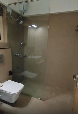 Bathroom in 3 BHK Apartment at Juhu – for Rent
