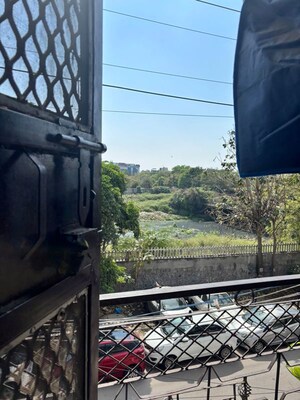 Balcony in 3 BHK Builder Floor at Rohini Sector 16 – for Rent