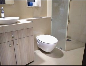 Bathroom in 3 BHK Apartment at Oberoi Exquisite Goregaon, Goregaon East – for Rent