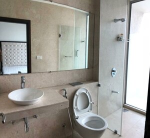 Bathroom in 3 BHK Apartment at Oberoi Exquisite Goregaon, Goregaon East – for Rent