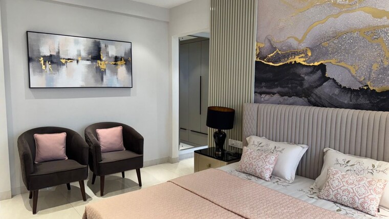 Living Room, northview-homez 3 Bedroom 2400 Sq.Ft. Apartment In Ambala Highway Zirakpur 10273953