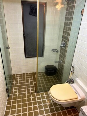 Bathroom in 3 BHK Apartment at Santacruz West – for Rent