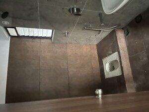 Bathroom in 2 BHK Apartment at Choice Goodwill Fabian, Lohgaon – for Rent