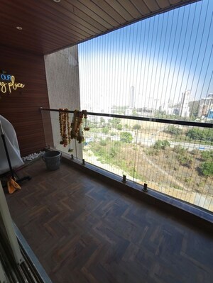 Balcony in 2 BHK Apartment at Puranik Tokyo Bay Phase 2A, Kasarvadavali – for Rent