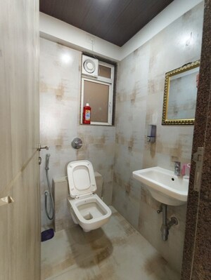 Bathroom in 2 BHK Apartment at Puranik Tokyo Bay Phase 2A, Kasarvadavali – for Rent