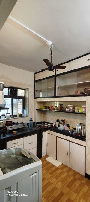 Kitchen in 2 BHK Apartment at The Kamal Sagar CHS, Bhandup East – for Rent