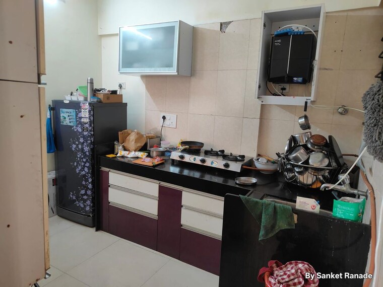 Kitchen, viman nagar 2 Bedroom 1000 Sq.Ft. Apartment In Viman Nagar Pune 10274122