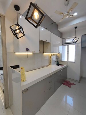 Kitchen in 1 BHK Apartment at Puraniks Tokyo Bay, Kasarvadavali – for Rent