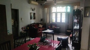 Living Room in 3 BHK Apartment at Omaxe Palm Greens, Mu Greater Noida – for Rent