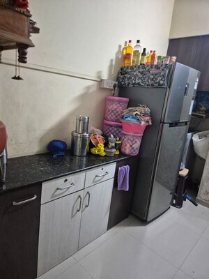 Kitchen in 2 BHK Apartment at Puranik City, Kasarvadavali – for Rent