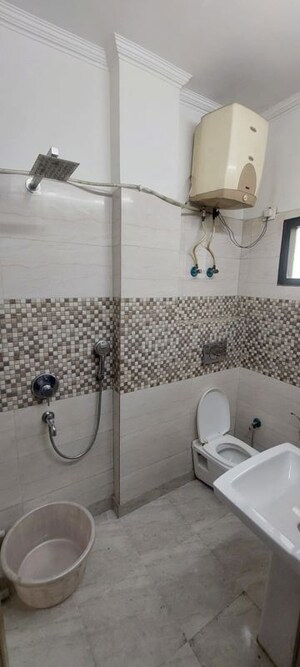 Bathroom in 2 BHK Builder Floor at Malka Ganj – for Rent