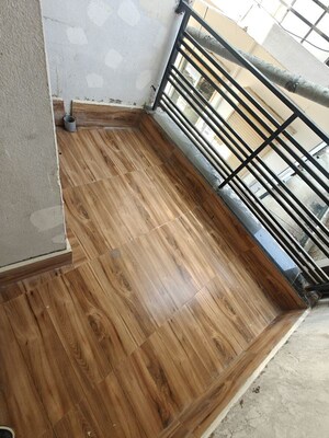 Staircase in 2 BHK Builder Floor at Sarfabad Village – for Sale