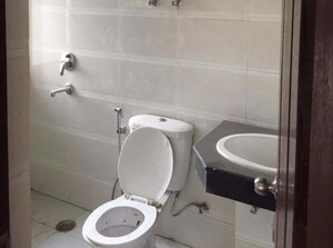 Bathroom in 2 BHK Apartment at Uninav Heights Phase II, Raj Nagar Extension – for Sale