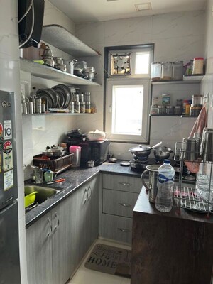 Kitchen in 2 BHK Builder Floor at Rohini Sector 16 – for Rent