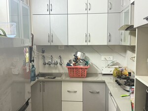 Kitchen in 2 BHK Builder Floor at Rohini Sector 13 – for Rent