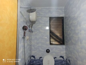 Bathroom in 2 BHK Apartment at Jalvaiyu Vihar, Kharghar – for Rent