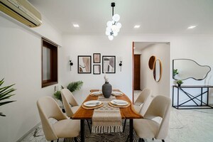 Dining area in 3 BHK Apartment at Hiranandani Gardens Glen Height, Powai – for Sale