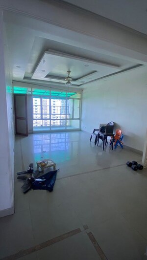 Living Room in 3 BHK Penthouse at Panchsheel Green – for Rent