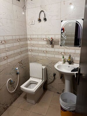 Bathroom in 2 BHK Builder Floor at Sustain Green, Sector 45 – for Sale