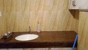 Bathroom in 3 BHK Apartment at Lodha Amara, Kolshet Road – for Rent