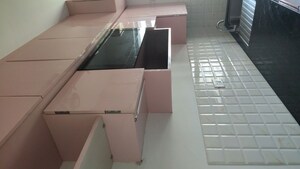 Staircase in 2 BHK Apartment at Kalpataru Immensa B, Kolshet Road – for Rent