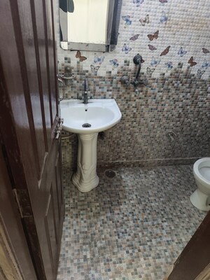 Bathroom in 2 BHK Builder Floor at Sapphire Tower, Sector 104 – for Sale