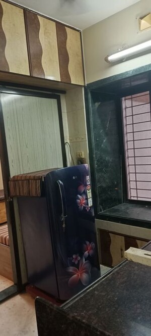 Kitchen in 1 BHK Apartment at God Gifts Building, Lower Parel – for Rent