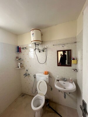Bathroom in 2 BHK Apartment at Shree Vardhman Mantra, Sector 67 – for Rent