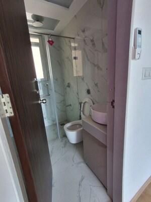 Washroom in 2 BHK Apartment at Aurum Q Islands, Ghansoli – for Rent