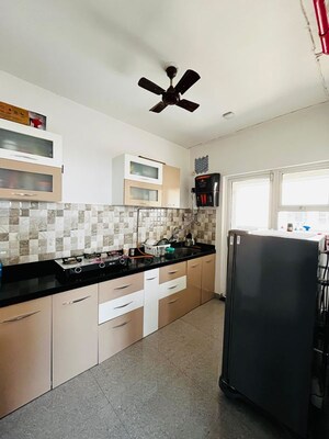 Kitchen in 2 BHK Apartment at Forest Edge Phase 2, Kharadi – for Rent