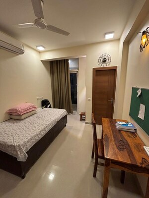 Bedroom in 2 BHK Builder Floor at RWA Apartments Sector 41, Sector 41 – for Rent
