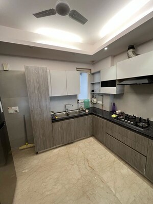 Kitchen in 3 BHK Apartment at Green Park Extension – for Rent